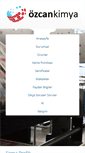 Mobile Screenshot of ozcankimya.com
